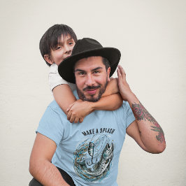 Machen Sie einen Splash Fisherman T-Shirt