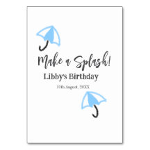 Machen Sie einen strahlend blauen Schirm Sommerbec