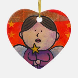 Machen Sie einen Wunsch Keramik Ornament