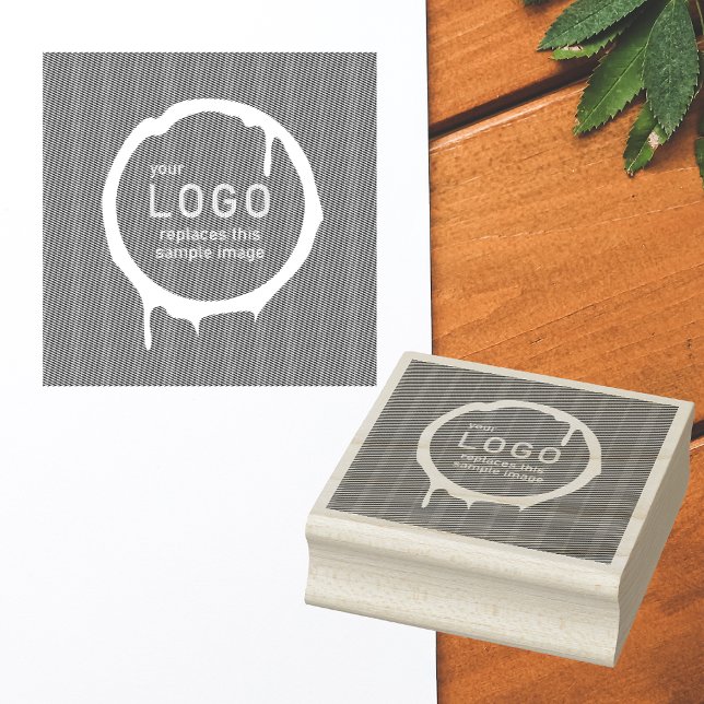 Machen Sie einfach Ihre eigene Briefmarke für Firm Gummistempel (Elevate your small business with our custom logo stamp - Professional, Easy to Make, and Quick!)