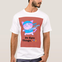 Machen Sie Epische Dinge 🚀 ✨ | Bold Motivierend U T-Shirt