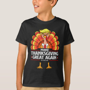 Machen Sie Erntedank wieder großartig Trump Türkei T-Shirt