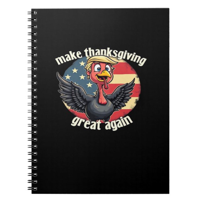 Machen Sie Erntedank wieder zum Erntedank Notizblock (Vorderseite)