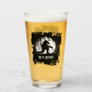 Machen Sie es draußen (Hockey) Glas