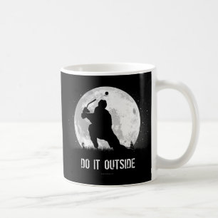 Machen Sie es draußen (Hockey) Kaffee-Tasse Kaffeetasse