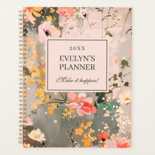 Machen Sie es in Florals Planer