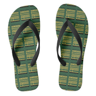 Machen Sie es mit dem Glauben biblischen G/B All-o Flip Flops