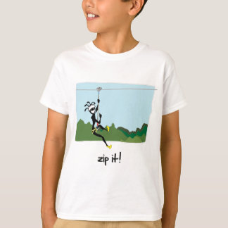 "Machen Sie es Reißverschluss zu! " T-Shirt