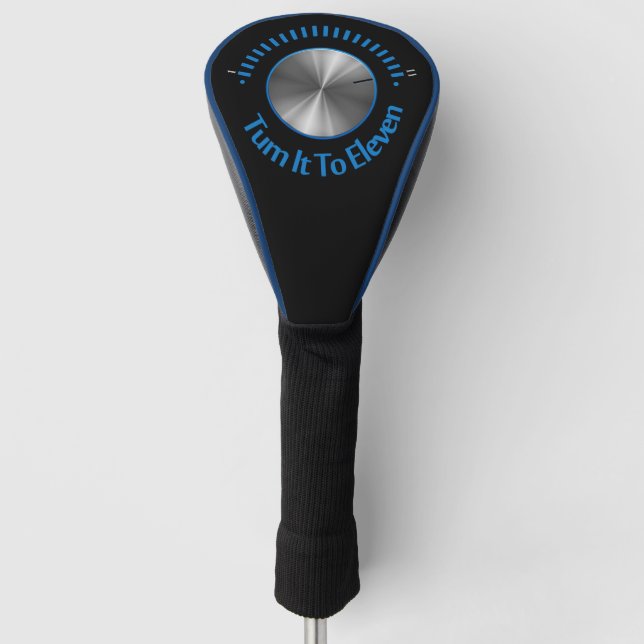 Machen Sie es zu elf Golf Head Cover Golf Headcover (Vorderseite)