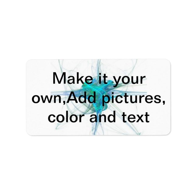 Machen Sie es zu Ihrem eigenen, Bilder, Farbe und  Adressaufkleber (Vorne)