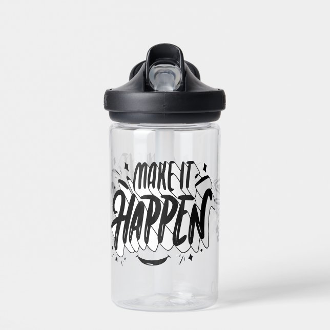 Machen Sie es zum Individuelle Name der Schule Trinkflasche (Vorne)