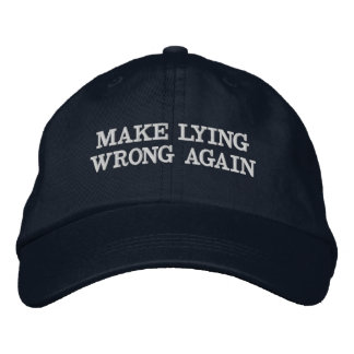 Machen Sie falsch wieder liegen!!    Kein MAGA Hut