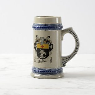 Machen Sie Familienwappen verrückt Bierglas