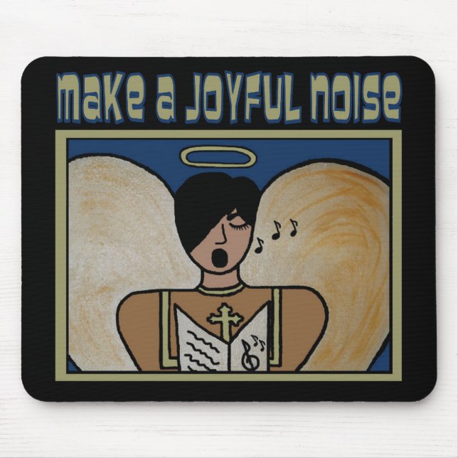MACHEN SIE FROHEN GERÄUSCHE MOUSEPAD (Vorne)