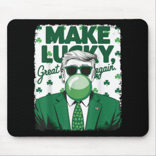 Machen Sie Glück groß wieder Trump Blase Gum St Pa Mousepad