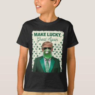 Machen Sie Glück wieder groß Trump blasen Blase Gu T-Shirt