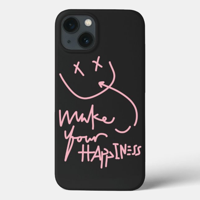 machen Sie glücklich Case-Mate iPhone Hülle (Rückseite)