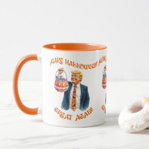 Machen Sie Halloween wieder großartig Donald Trump Tasse