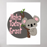 Machen Sie heute großartigen Kawaii lustigen Koala