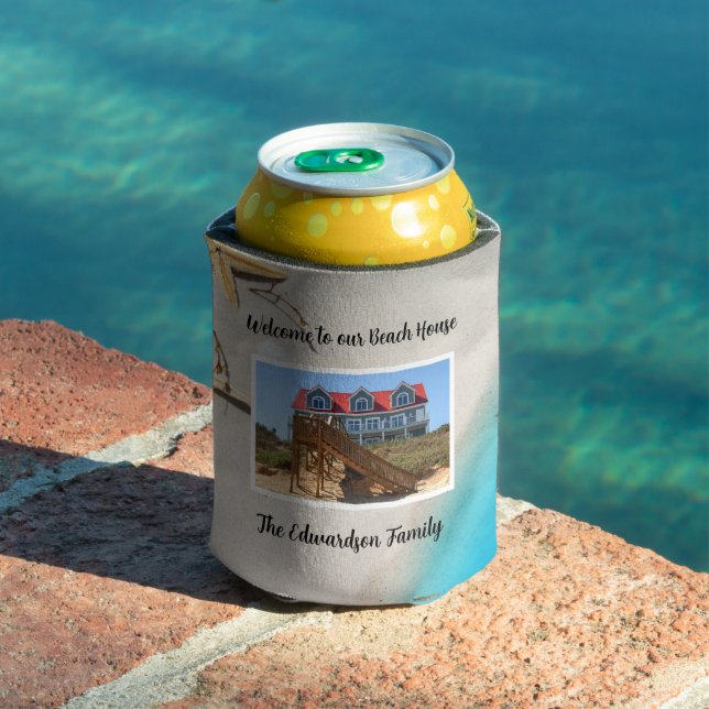 Machen Sie Ihr eigenes Begrüßungs-Familienstrand Dosenkühler (In Situ Pool)