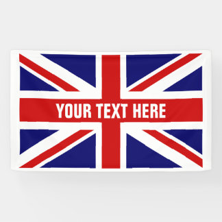 Machen Sie Ihr eigenes britisches Banner