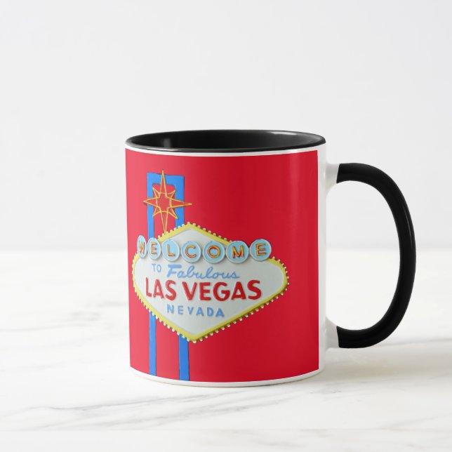 Machen Sie Ihr eigenes Las Vegas Foto Tasse (Rechts)