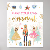 Machen Sie Ihr eigenes Ornament Nutcracker Balleri