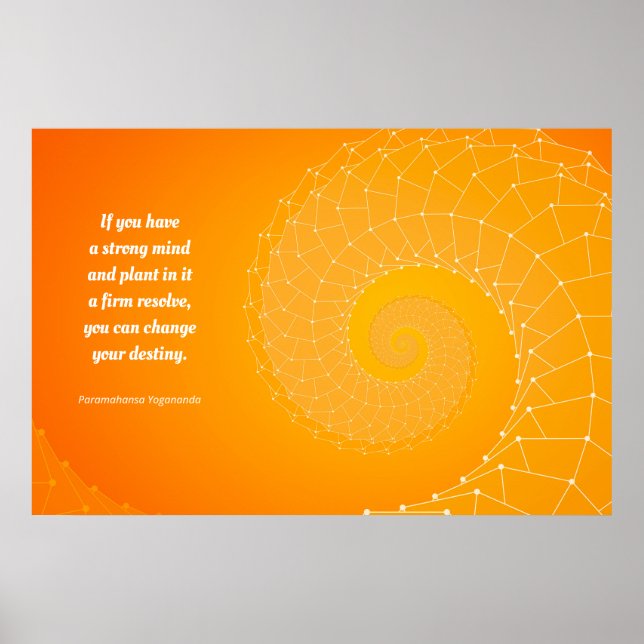 Machen Sie Ihr eigenes Schicksal Poster (Vorne)