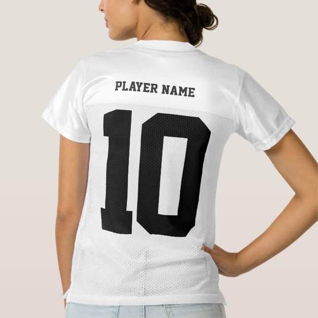 Machen Sie Ihr eigenes Sport Jersey mit Namen und  (Rückseite)