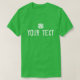 Machen Sie Ihr eigenes St Patricks Day Shirt mit K (Design vorne)