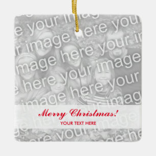Machen Sie Ihr eigenes Weihnachtsbaumschmuck für  Keramikornament