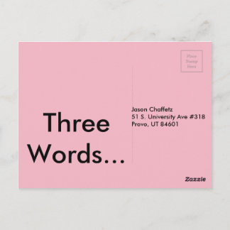 Machen Sie Ihre Arbeit Postkarte