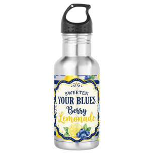 Machen Sie Ihre Blues süßer Edelstahlflasche