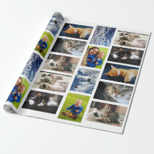Machen Sie Ihre eigene 9 FotoCollage auf Weiß