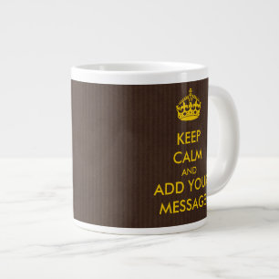 Machen Sie Ihre eigene -Calm Jumbo-Tasse