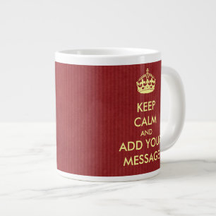 Machen Sie Ihre eigene -Calm Jumbo-Tasse
