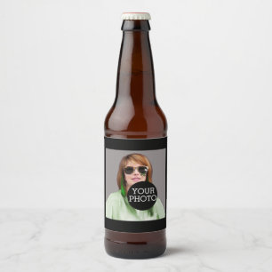 Machen Sie Ihre eigene Dekoration ganz einfach mit Bierflaschenetikett