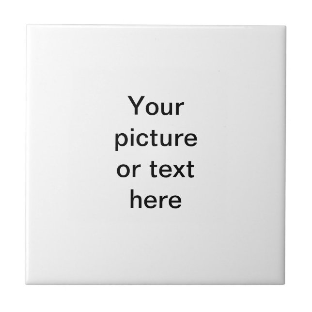 Machen Sie Ihre eigene Gewohnheit personalisiert Fliese (Vorderseite)