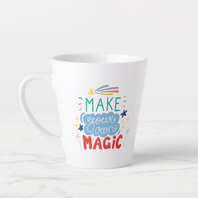 Machen Sie Ihre eigene Magie Milchtasse (Links)