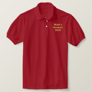 Machen Sie Ihre eigenen Coolen Väter Day Polo Golf