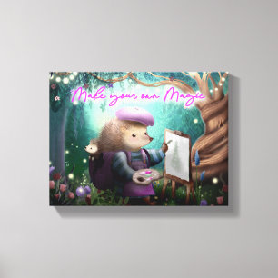 Machen Sie Ihre eigenen magischen Kinder Room Wall Leinwanddruck