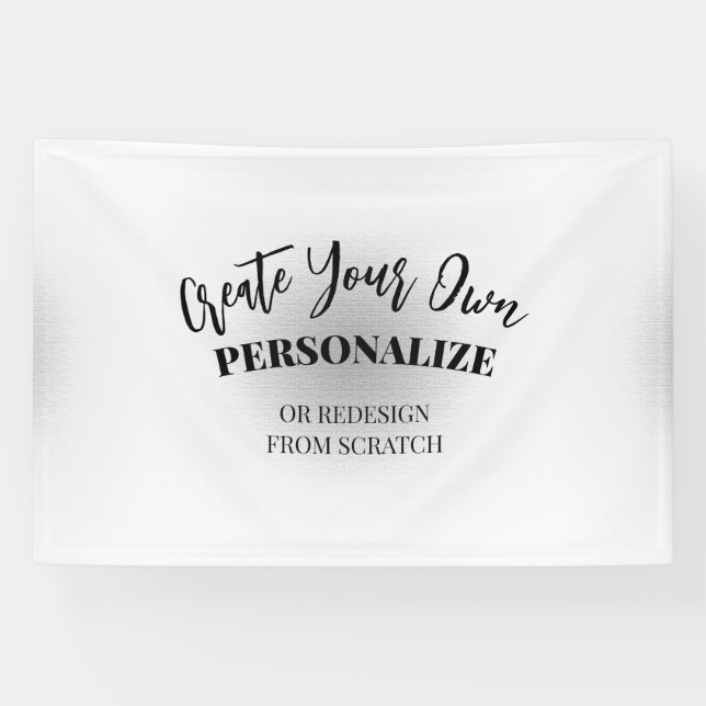 Machen Sie Ihre eigenen Maßstäbe Banner (Horizontal)