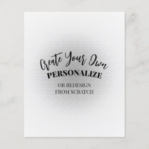 Machen Sie Ihre eigenen Maßstäbe Flyer