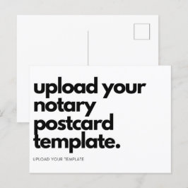Machen Sie Ihre eigenen modernen, leeren Notare fü Postkarte