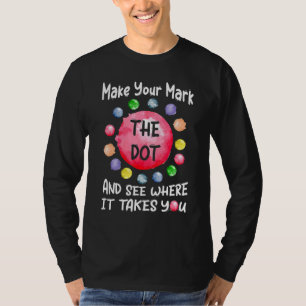 Machen Sie Ihre Markierung zum Punkt und sehen Sie T-Shirt