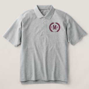 Machen Sie Ihre Personalisierte Monogram Laurels S