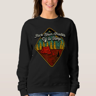 Machen Sie Ihre Probleme mit dem Motivierend Camp- Sweatshirt