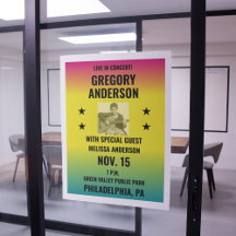 Machen Sie Ihren eigenen Konzert-Flyer