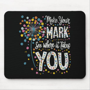 Machen Sie Ihren Mark Happy Dot Day 2024 Lüster Mousepad