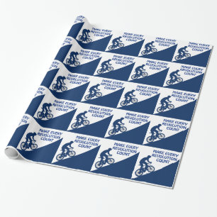 Machen Sie jede Revolutionszählung Geschenkpapier